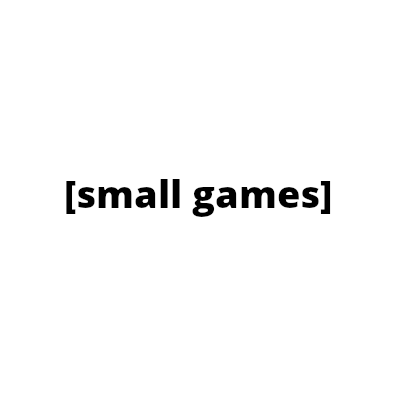 Small Games Cover